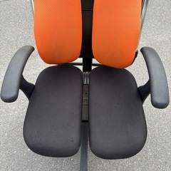 HARA chair ハラチェア　 デスクチェア オフィスチェア 学習椅子　椅子 後ろ割れあり 
の画像