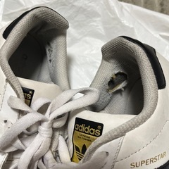 アディダス　スーパースター24センチの画像