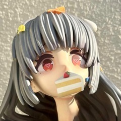 大型 アニメ フィギュア ヘッド パーツ（造形オブジェ・破損あり）の画像