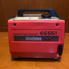 程度良中古/整備済農機具【新ダイワ発電機 EG551 】引き取り希望です🙇‍♂️の画像