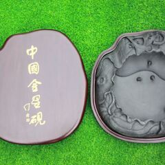 中国硯　箱入り　未使用品の画像