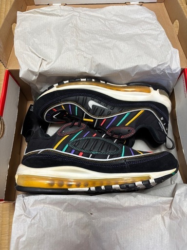 NIKE AIR MAX 98 ブラック/マルチカラー　26.5cm