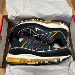 NIKE AIR MAX 98 ブラック/マルチカラー　26.5cmの画像