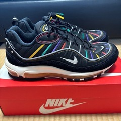 NIKE AIR MAX 98 ブラック/マルチカラー　26.5cmの画像