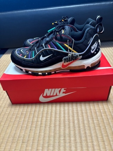 NIKE AIR MAX 98 ブラック/マルチカラー　26.5cm