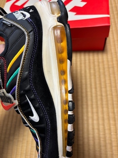 NIKE AIR MAX 98 ブラック/マルチカラー　26.5cm