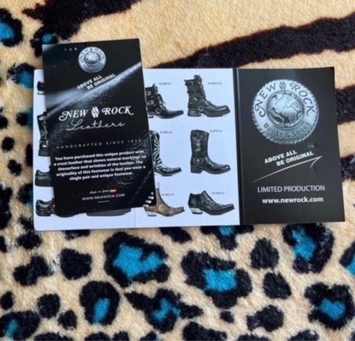 NEW ROCK ブーツ