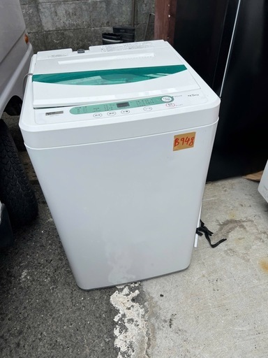NO B948?福岡市内配送設置無料✨?YAMADASELECT 4.5kg 全自動電気洗濯機 YWMT45G1