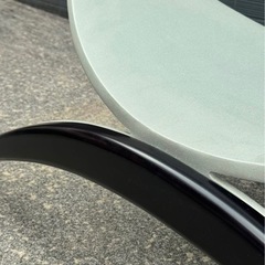 スペースエイジ　オーバルテーブル　ミッドセンチュリー　ポストモダンの画像