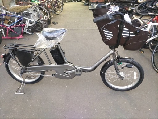 試乗?新車仕上げ⭐️中古子供乗せ電動自転車パナソニックギュット
