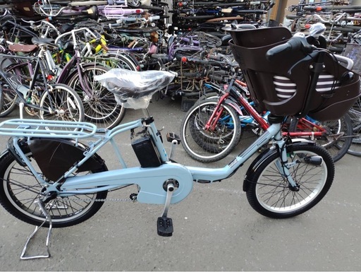 試乗?新車仕上げ⭐️中古子供乗せ電動自転車パナソニックギュット
