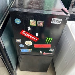 NO B929🌈福岡市内配送設置無料✨🌈■NITORI/ニトリ■冷凍冷蔵庫 NTR-106-BK 106L 2ドア Nグラシア BK ブラック 黒 2022年製の画像