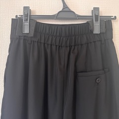 【新品】EMMEL REFINESきれいめ とろみパンツ Mサイズ 2タック 美シルエット の画像