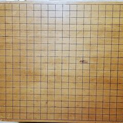 囲碁碁盤　欅碁笥　蛤碁石　那知黒石４点セットの画像
