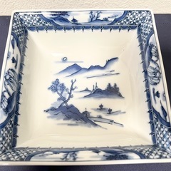 【未使用】美濃焼 庫山窯 深鉢 深皿 大角鉢の画像