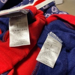 JAM  THE POCKET FACE GOCHI   ネイビー✖️赤　　上下セット　の画像