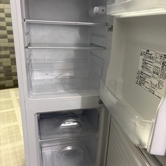 [美品]ニトリ 2ドア冷蔵庫 106L NTR-106WH 2021年製の画像