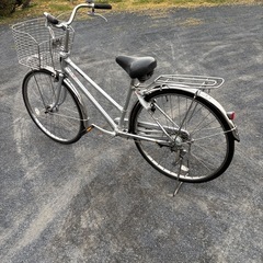 ブリジストン製の26インチシングル自転車の画像