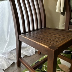 ダイニングテーブル　椅子　二脚　
アクビィ　　　の画像