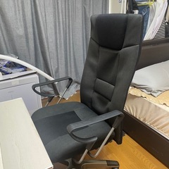 デスク　ハイバックチェア　セット　の画像