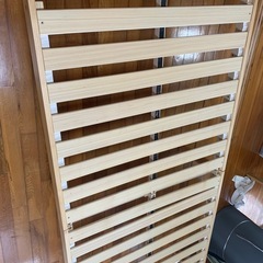【引渡し先決まりました】スノコシングルベッドの画像