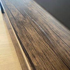 　木目調テレビ台の画像