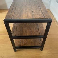 　木目調テレビ台の画像