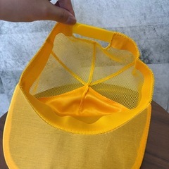 kodak メッシュキャップ イエロー 黄色 SAMMOG コダック カメラの画像