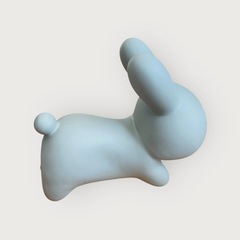 ミッフィー ブルーナボンボン ホワイトの画像