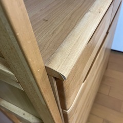 ニトリ　収納棚　午前中に来てくれる人の画像