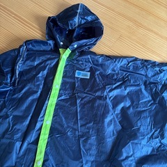 小学生雨用ポンチョの画像