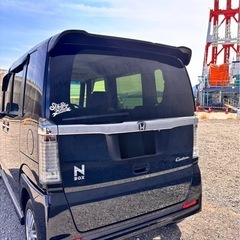 【美車】平成28年式 HONDA N-BOX カスタム 車検1年付 9インチディスプレイオーディオの画像