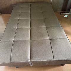 【ソファーベッド リクライニング式】の画像