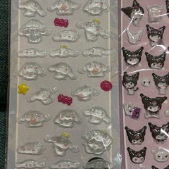 ボンボンドロップシール立体シール 6枚セットの画像