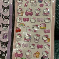 ボンボンドロップシール立体シール 6枚セットの画像