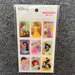【お取り引き中】ディズニープリンセス　シール　3Dの画像