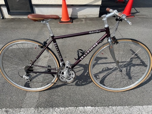 クロスバイク　フラットバーロード　中古実動自転車　軽整備済み　サイクリング　通勤通学　ラレーRFC
