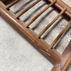 スリッパラック　籐製の画像