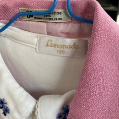 入学式　ピンク　女の子　120サイズ　式服の画像