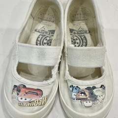 上靴　子供　15cm カーズの画像