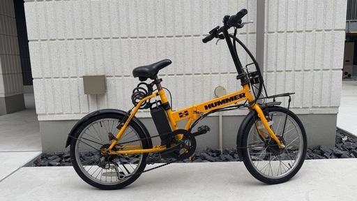 ハマー20インチ電動アシスト自転車HUMMER