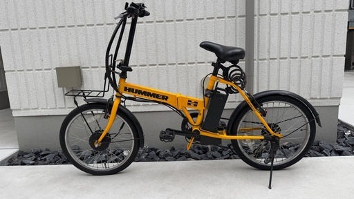 ハマー20インチ電動アシスト自転車HUMMER