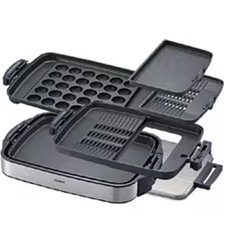 象印 ZOJIRUSHI ホットプレート ハーフプレート EA-CT65-XJの画像