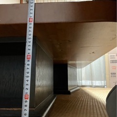 【柏木工業】天然木の机の画像