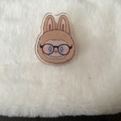 ラブブのホワイトボードとクリップの画像