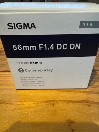 SIGMA (シグマ) 56mm F1.4 DC DN (フジフイルムX用)