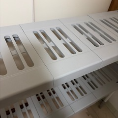 伸縮収納　二つの画像