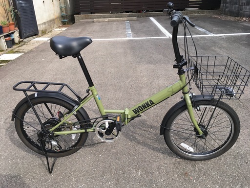 超美品 20インチ 6段変速自転車 使用2ヶ月