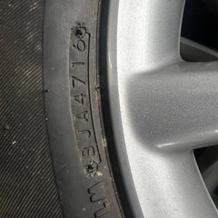 17インチアルミ ＆ REGNO GRVⅡ 215/55R17 4本セットの画像