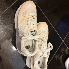 【人気モデル】ニューバランス 574プラス 厚底スニーカー 23.5cmの画像